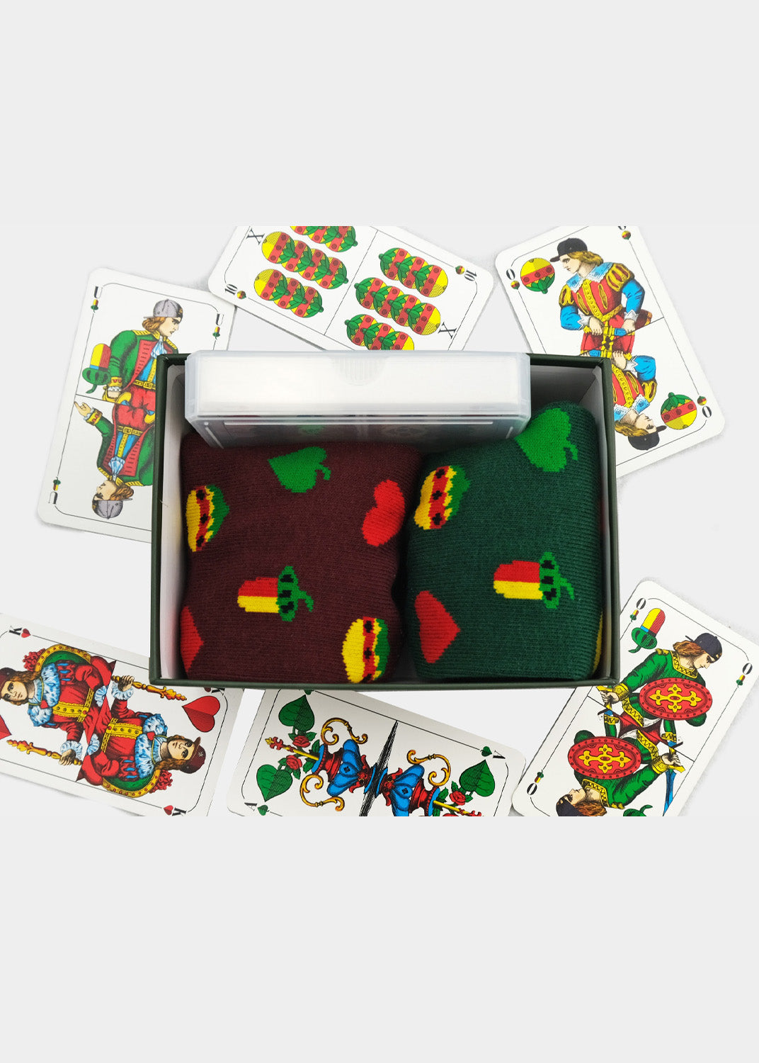 Sockenbox "Schafkopf"
