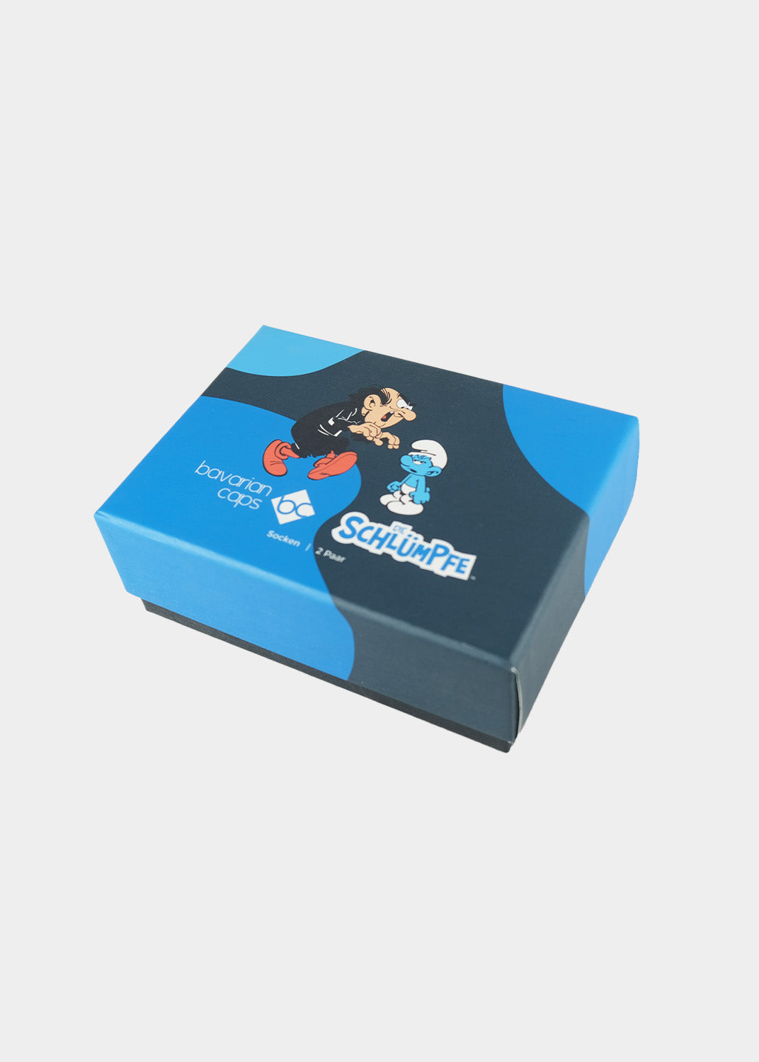 2er Sockenbox "Schlümpfe"