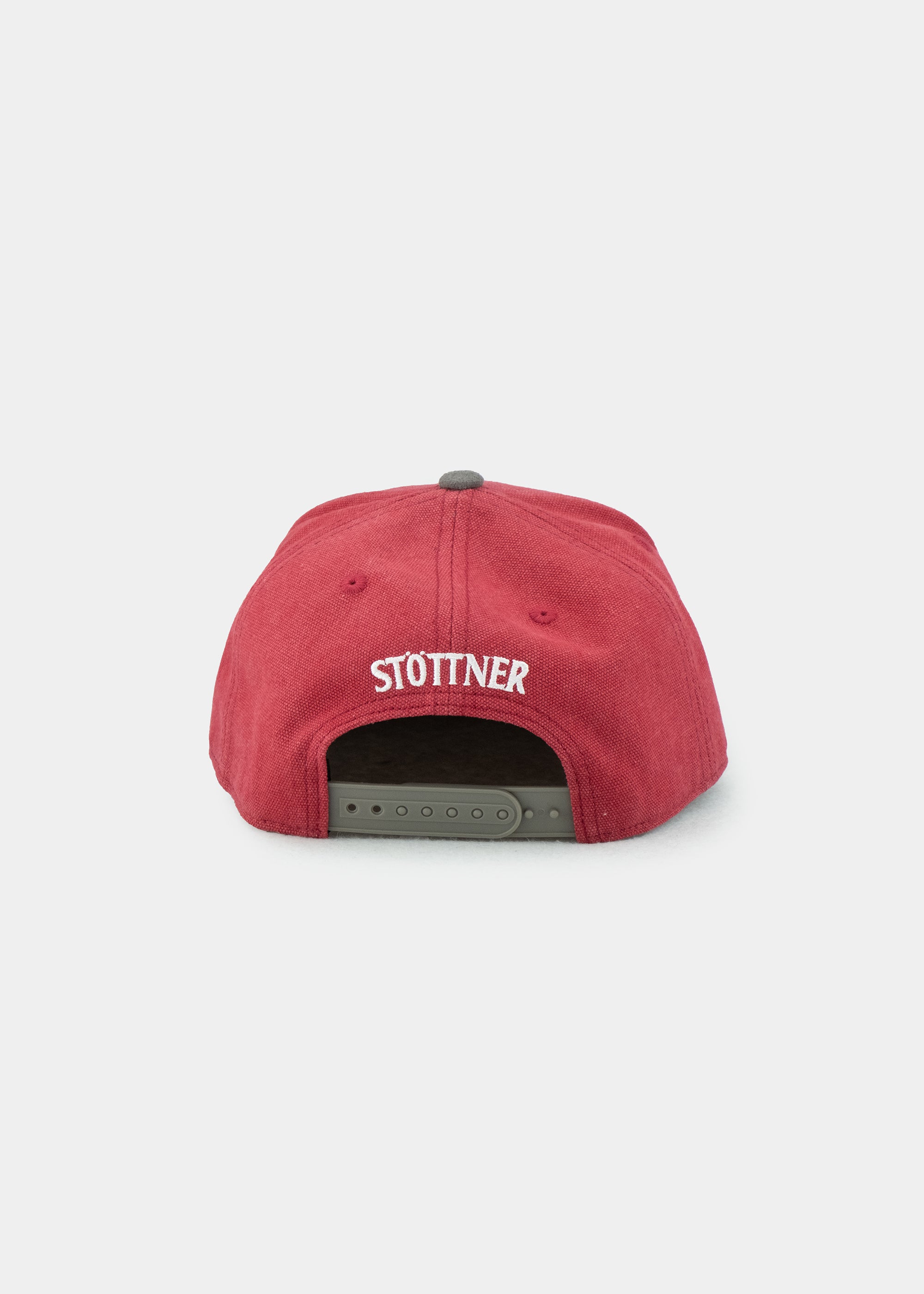 Cap "Stöttner" - rot/grau (Snapback)