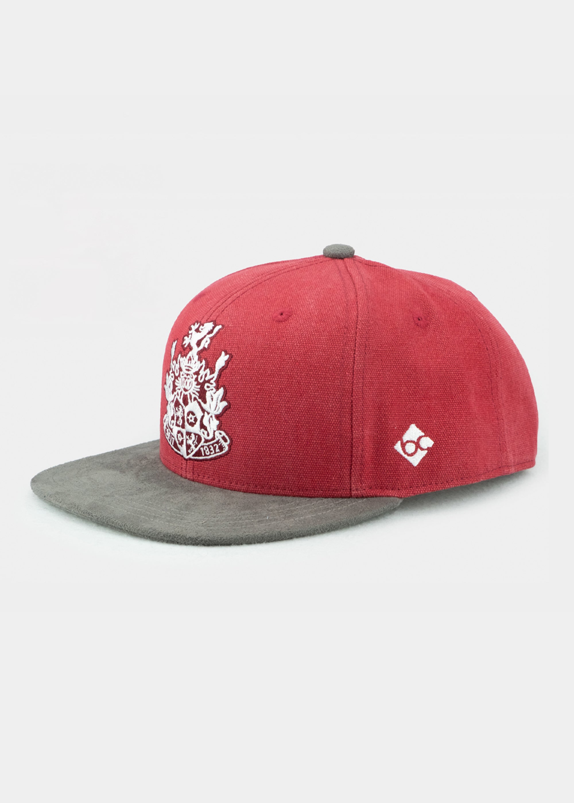 Cap "Stöttner" - rot/grau (Snapback)