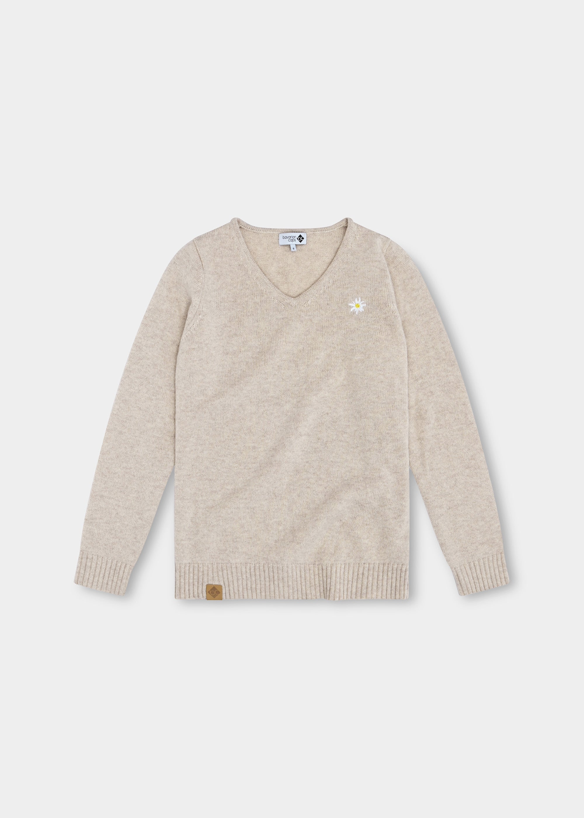 Strickpullover "Edelweiß" - beige (Damen)