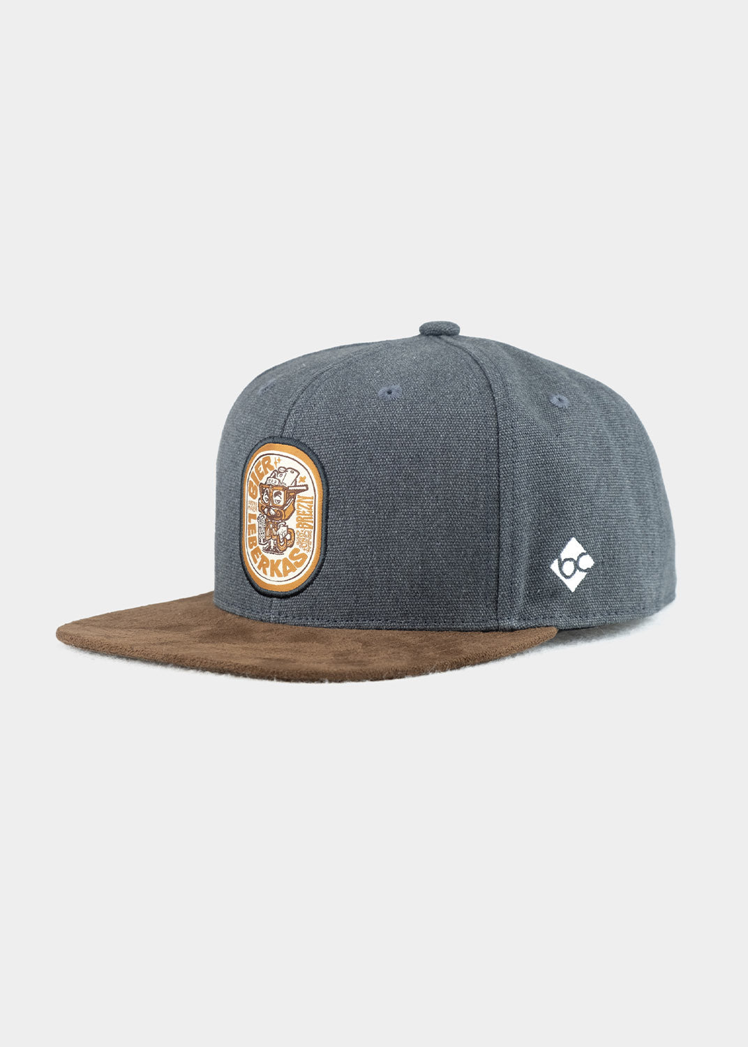 Cap "Bavarian Trinity" - blaugrau (Snapback)