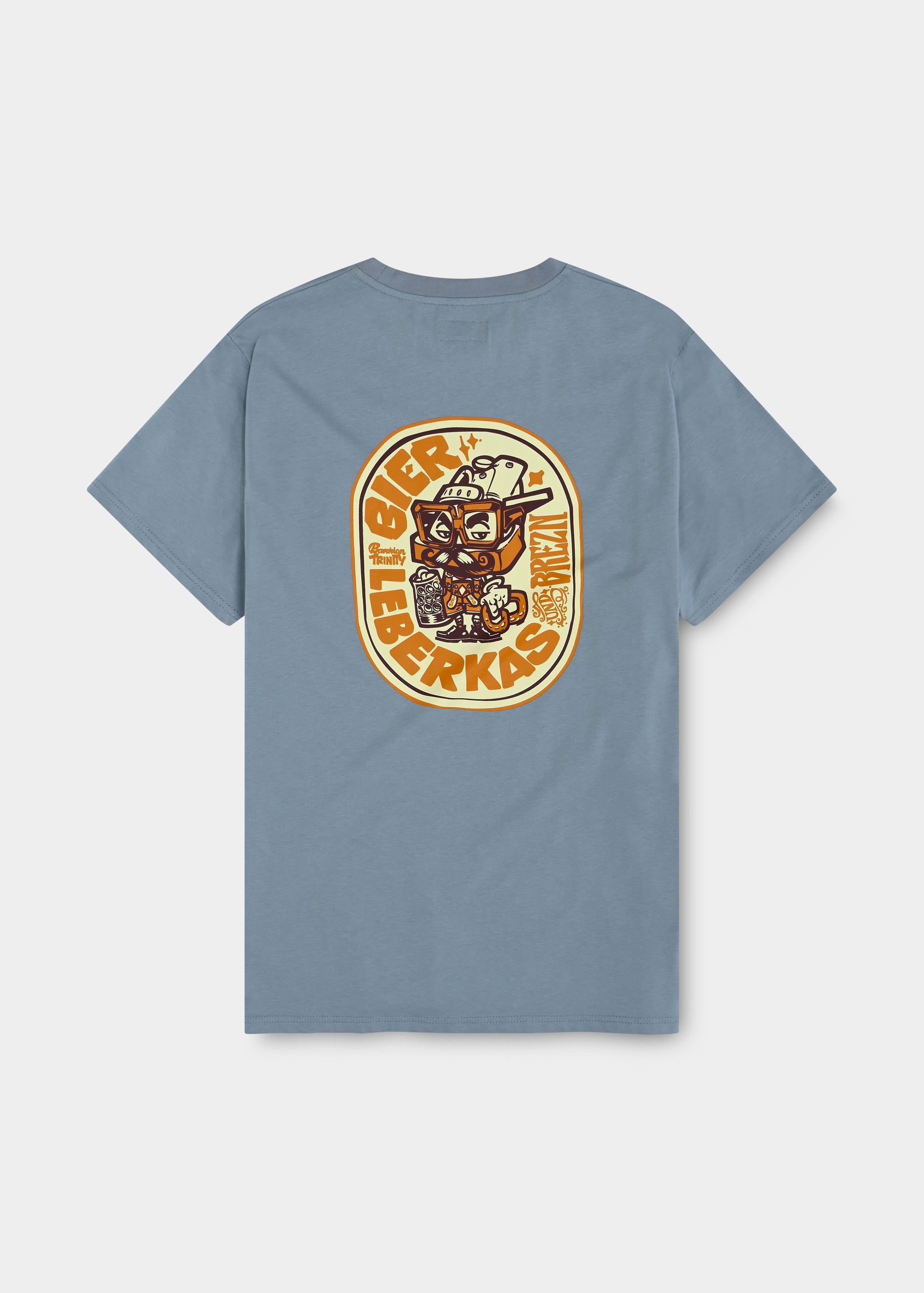 T-Shirt "Bavarian Trinity" - blaugrau