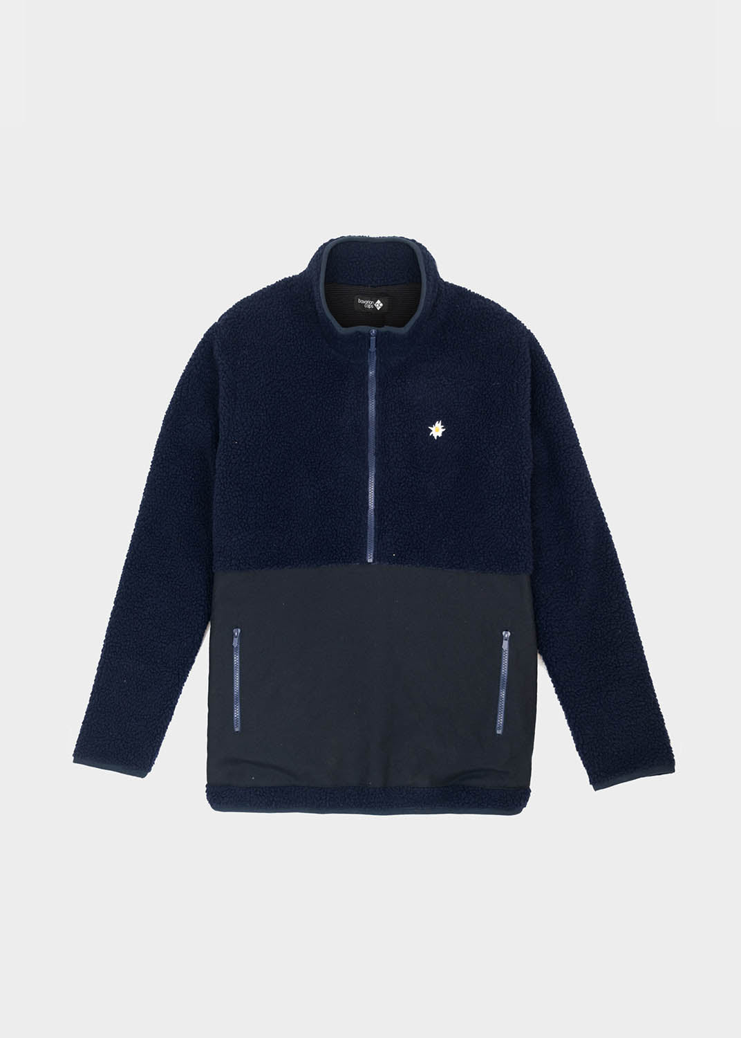 Teddy-Troyer "Edelweiß" unisex, dunkelblau