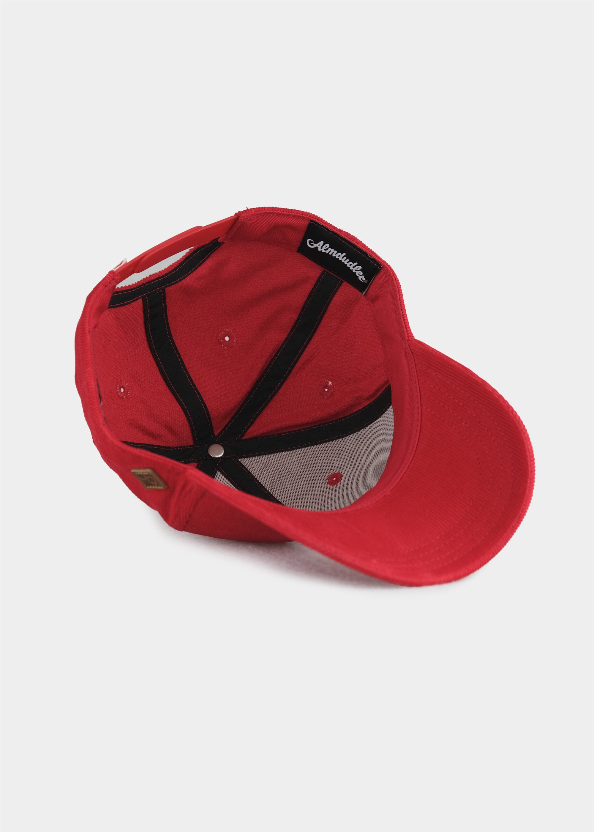 Cap "Almdudler" - rot (Curved)