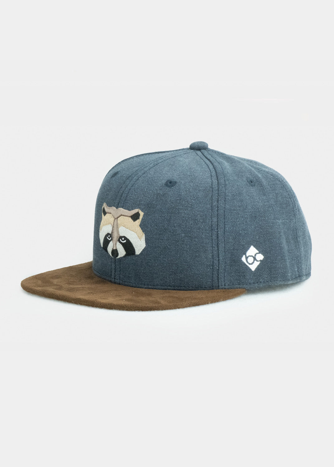 Cap "Waschbär" - dunkelgrau (Snapback)
