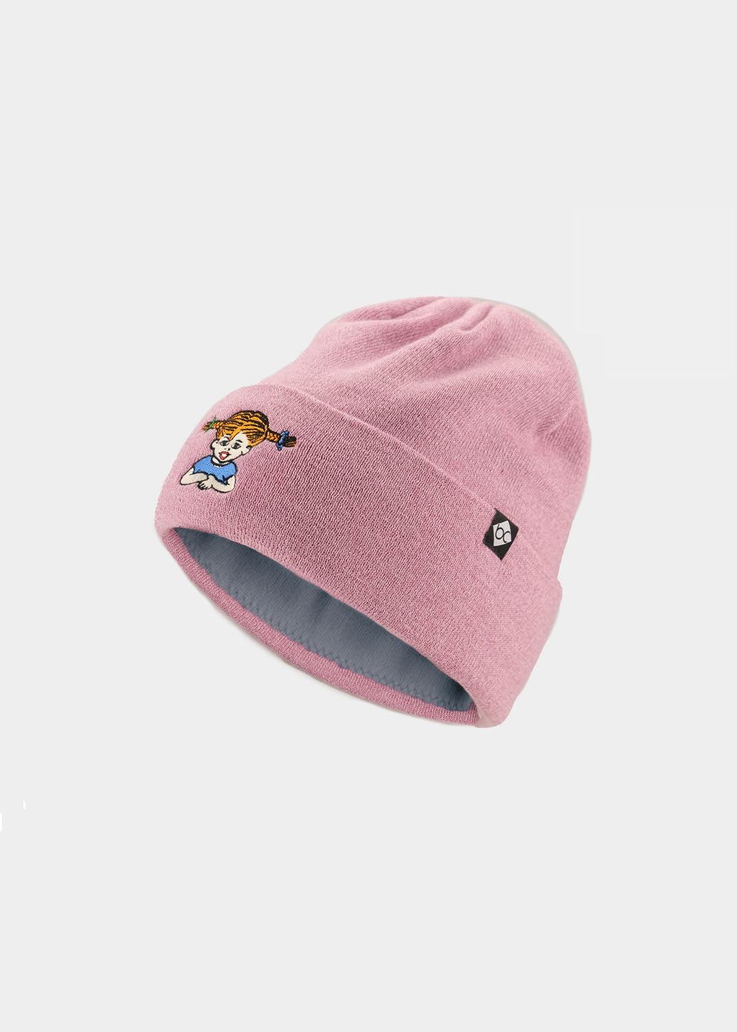 Stickhaum "Pippi Langstrumpf" - rosa (Kinder)