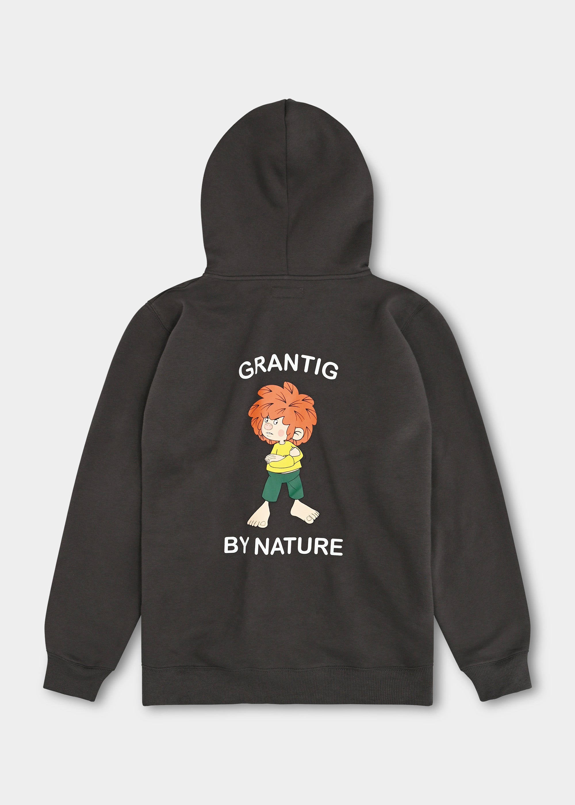 Zipper "Grantig by nature" - dunkelgrau