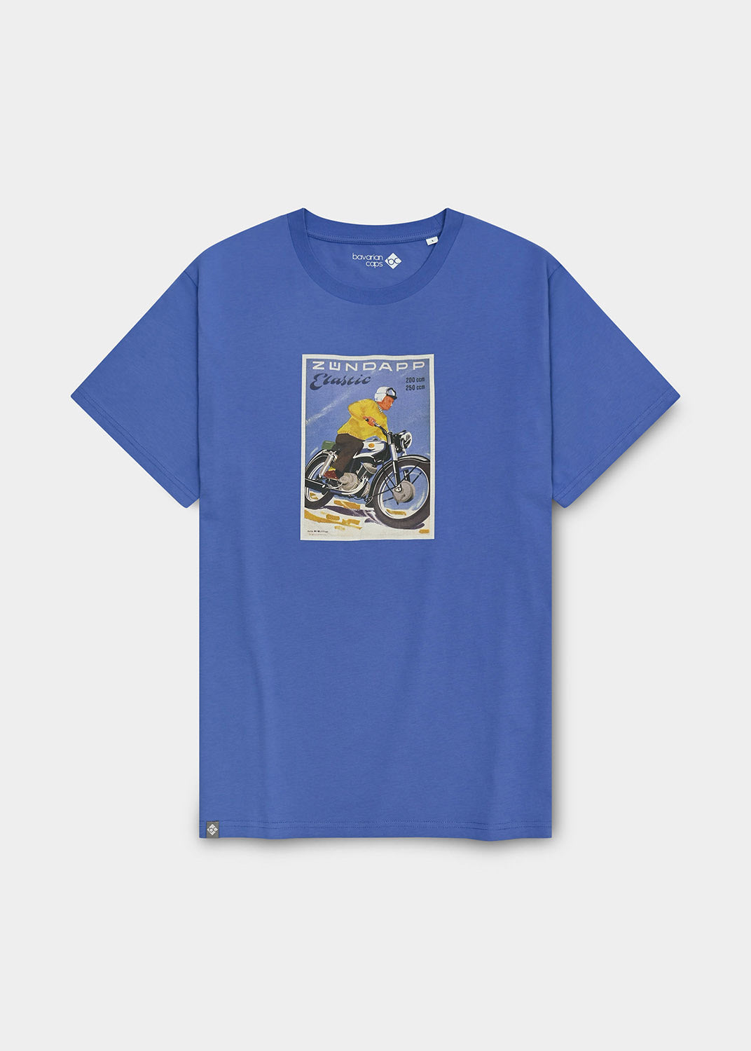 T-Shirt "Zündapp Elastic" - blau
